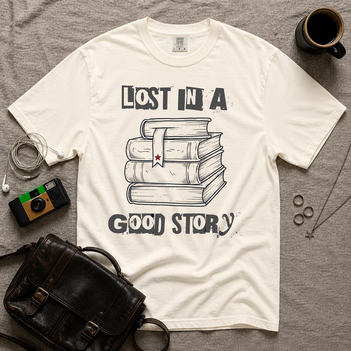 Lost in a Good Story T-Shirt