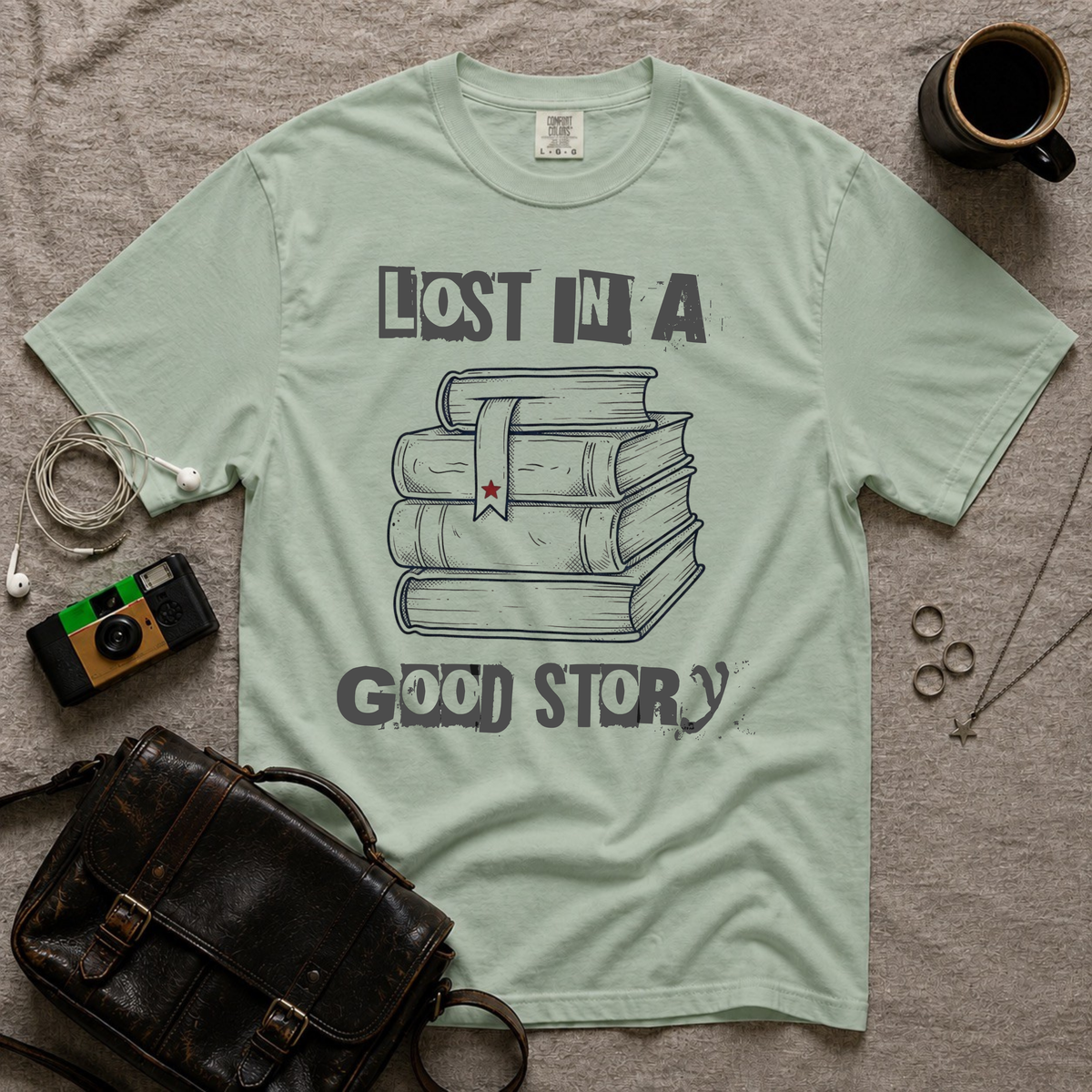 Lost in a Good Story T-Shirt
