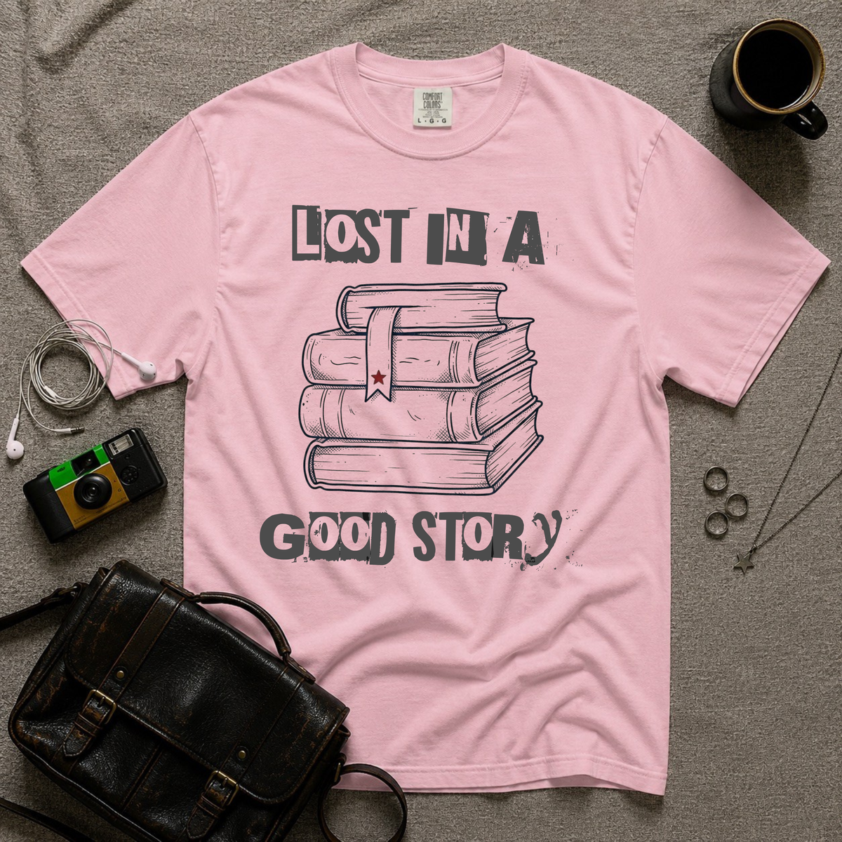 Lost in a Good Story T-Shirt