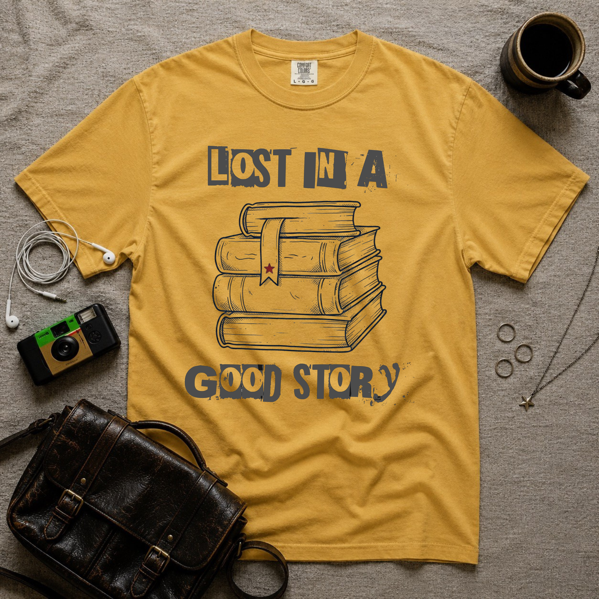 Lost in a Good Story T-Shirt