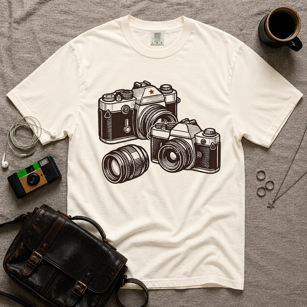 Vintage Camera T-Shirt