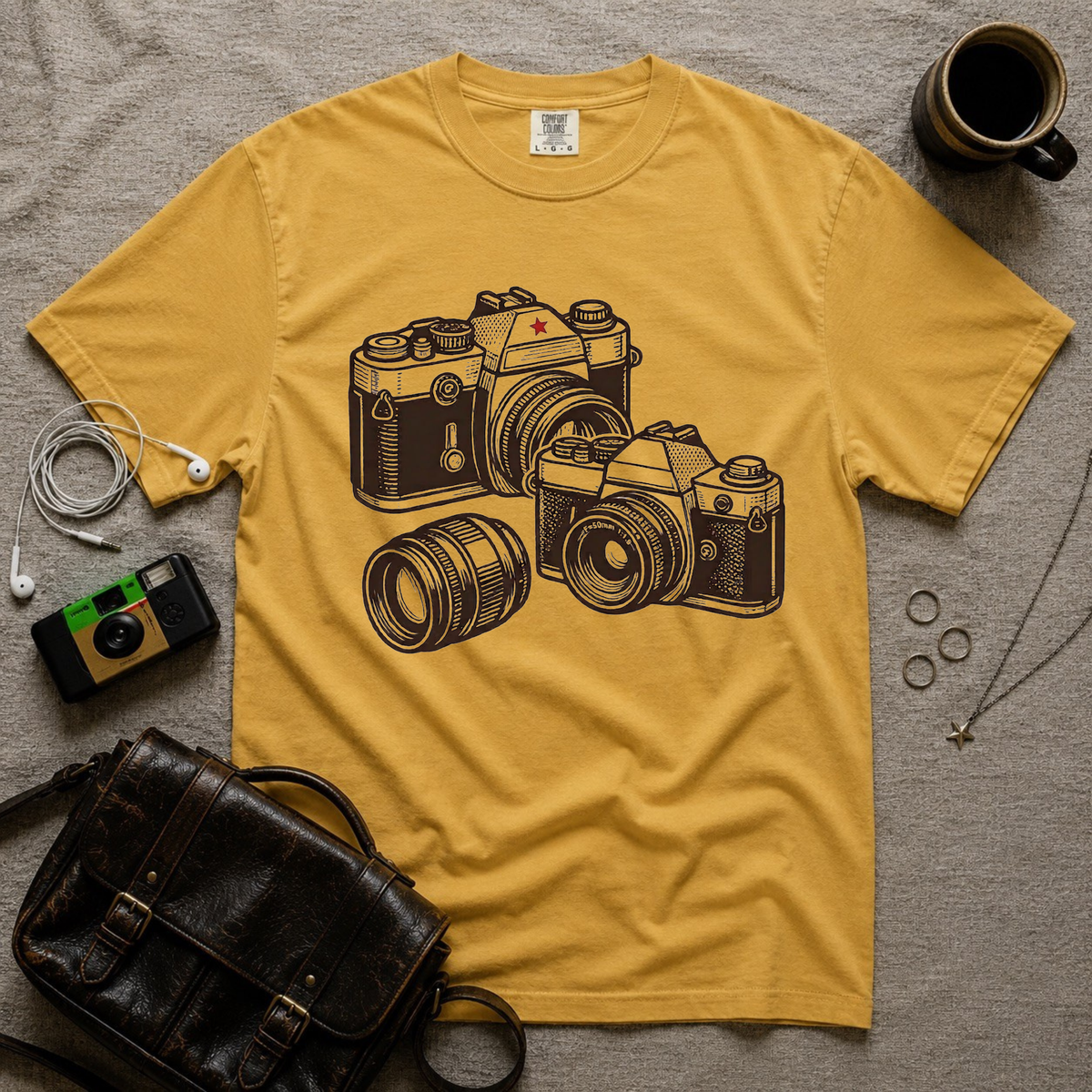 Vintage Camera T-Shirt