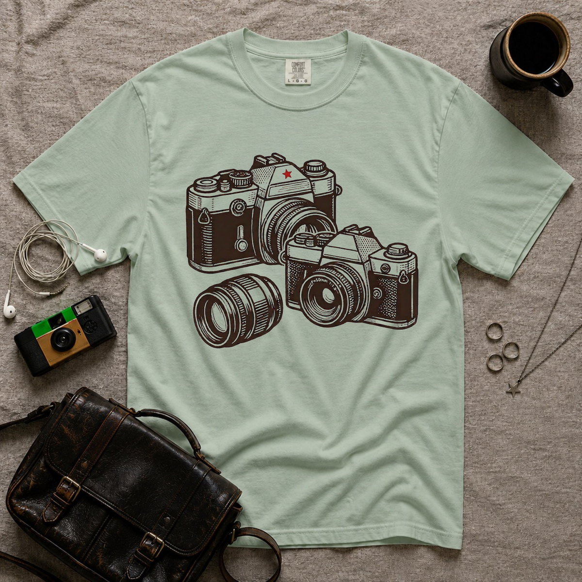 Vintage Camera T-Shirt