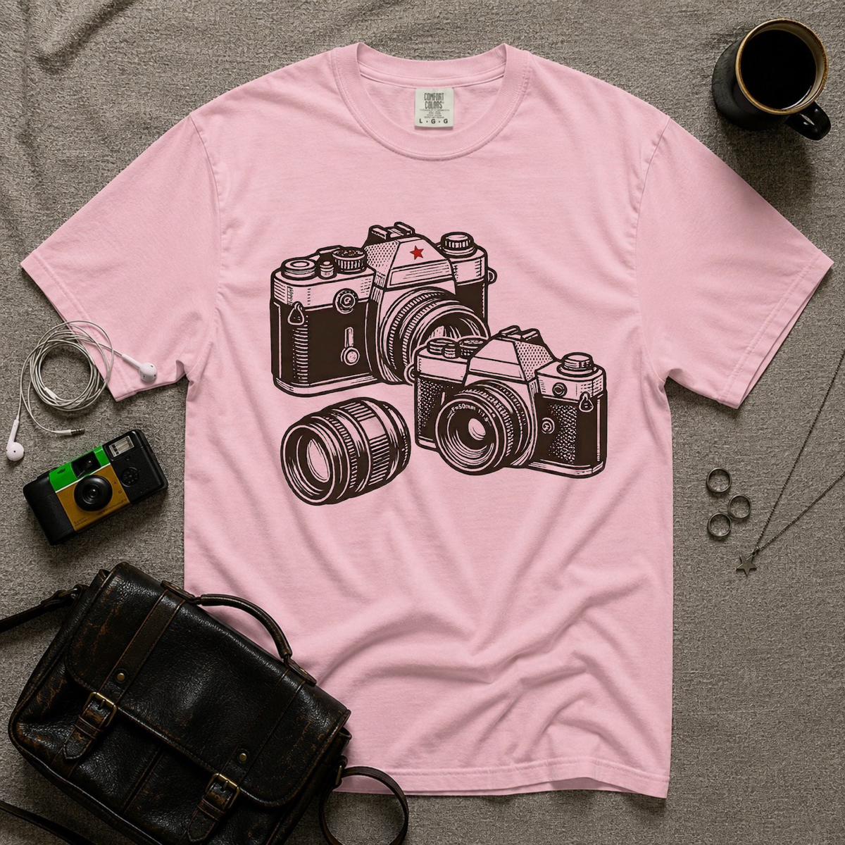 Vintage Camera T-Shirt