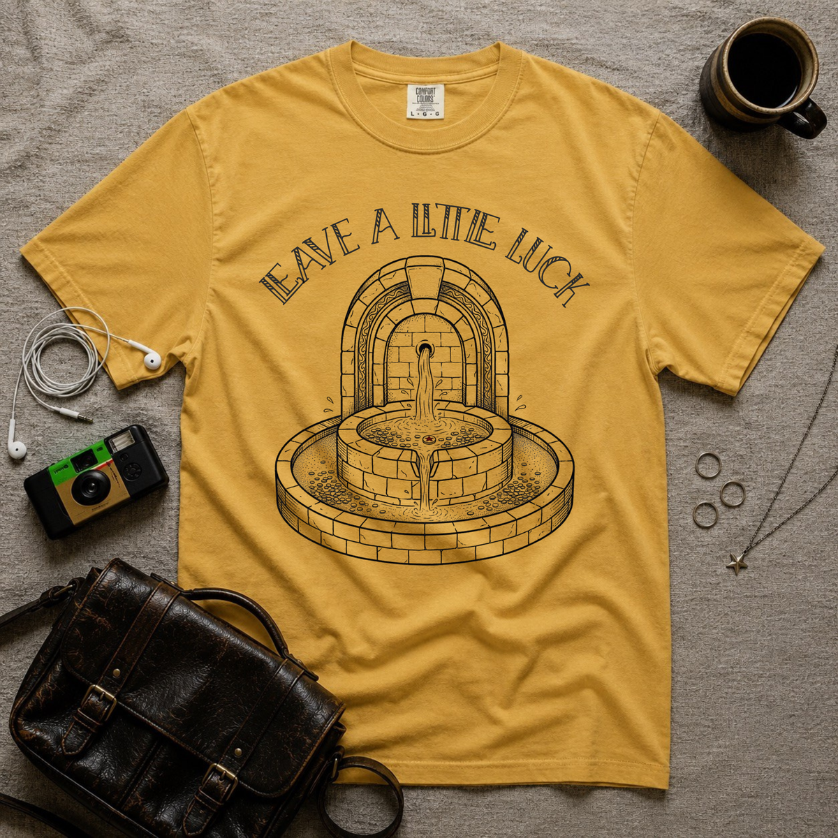 Leave a Little Luck Fountain T-Shirt