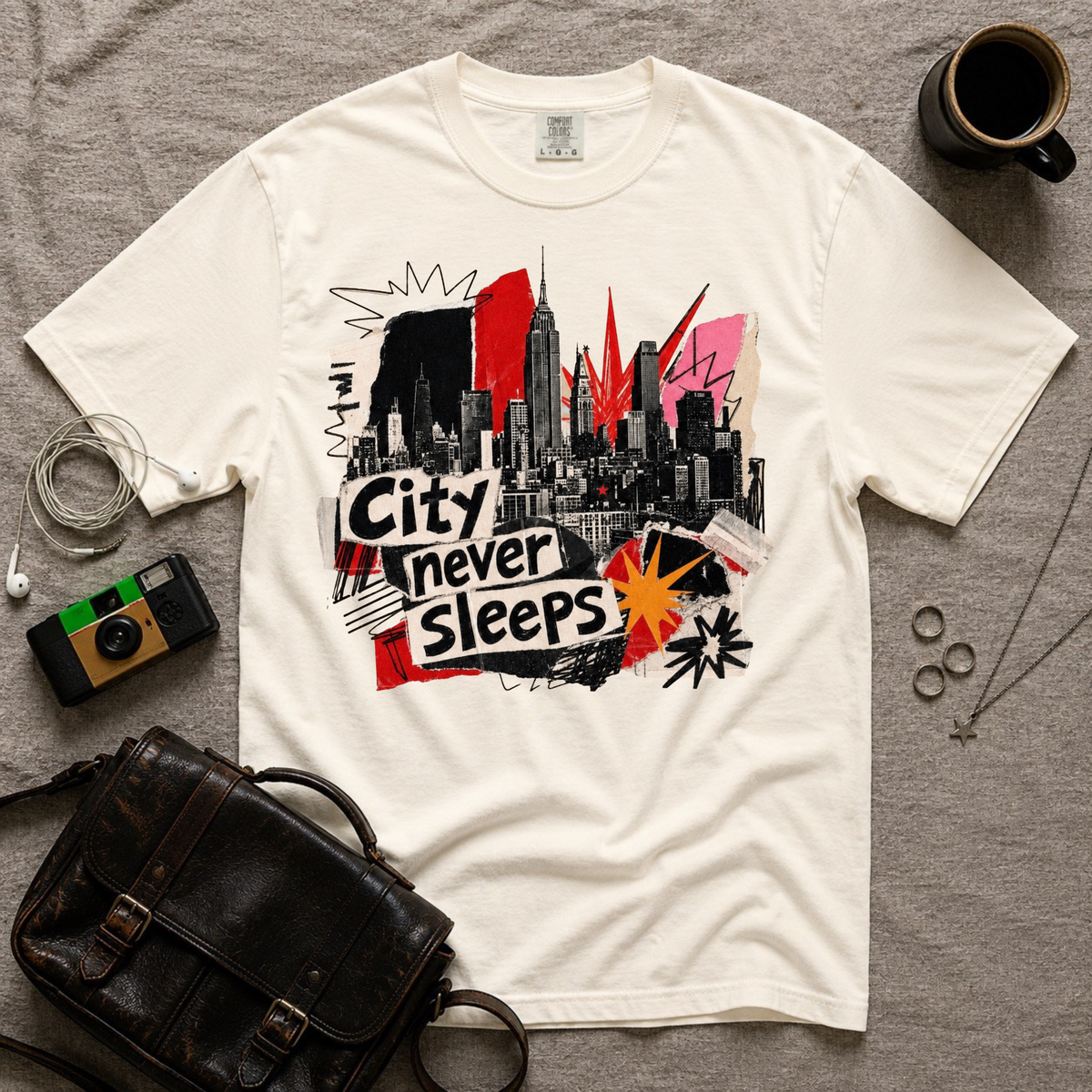 City Never Sleeps T-Shirt