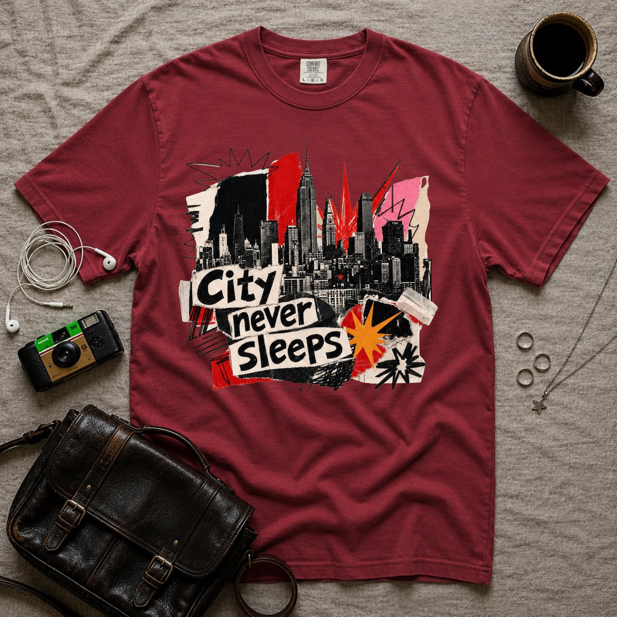 City Never Sleeps T-Shirt