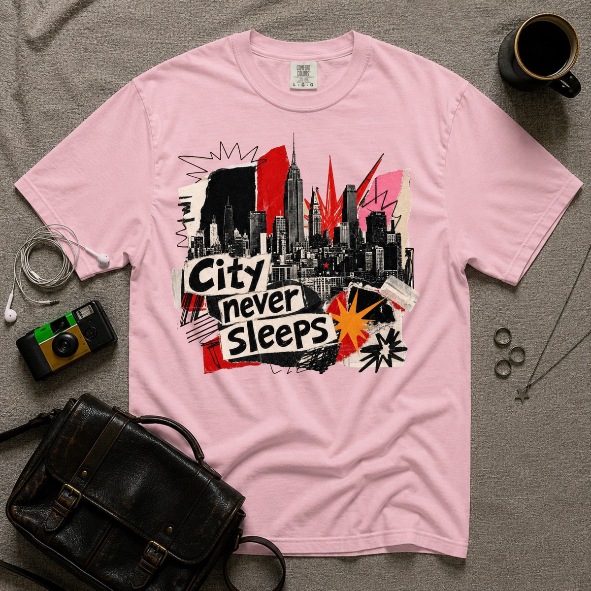 City Never Sleeps T-Shirt