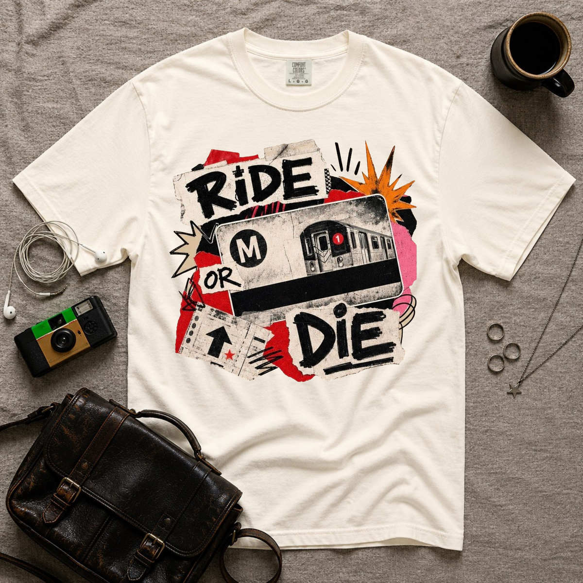 Ride or Die Subway T-Shirt