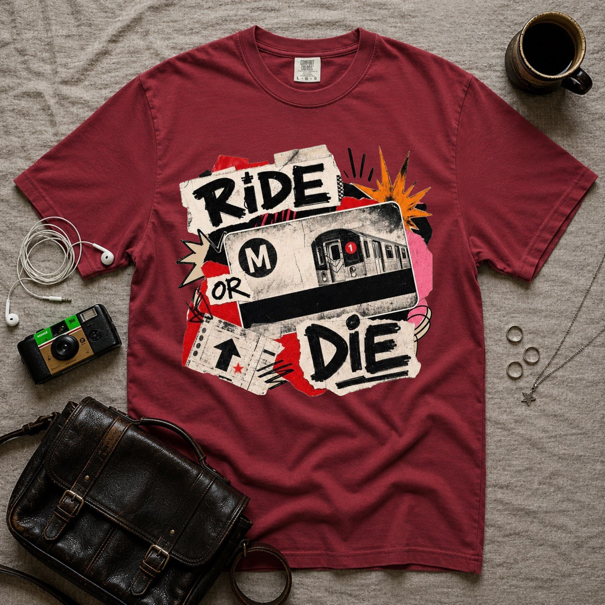 Ride or Die Subway T-Shirt