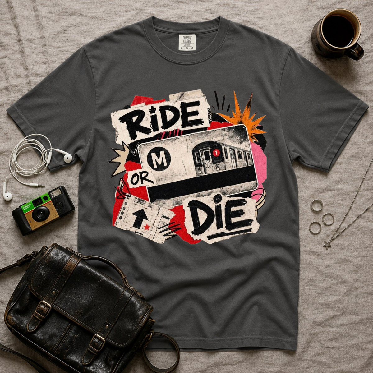 Ride or Die Subway T-Shirt
