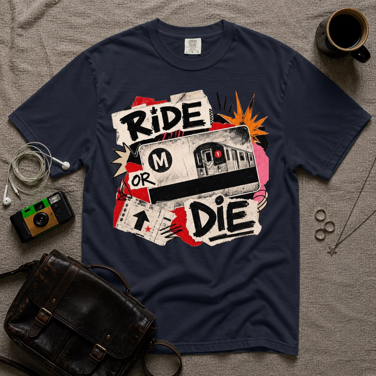 Ride or Die Subway T-Shirt