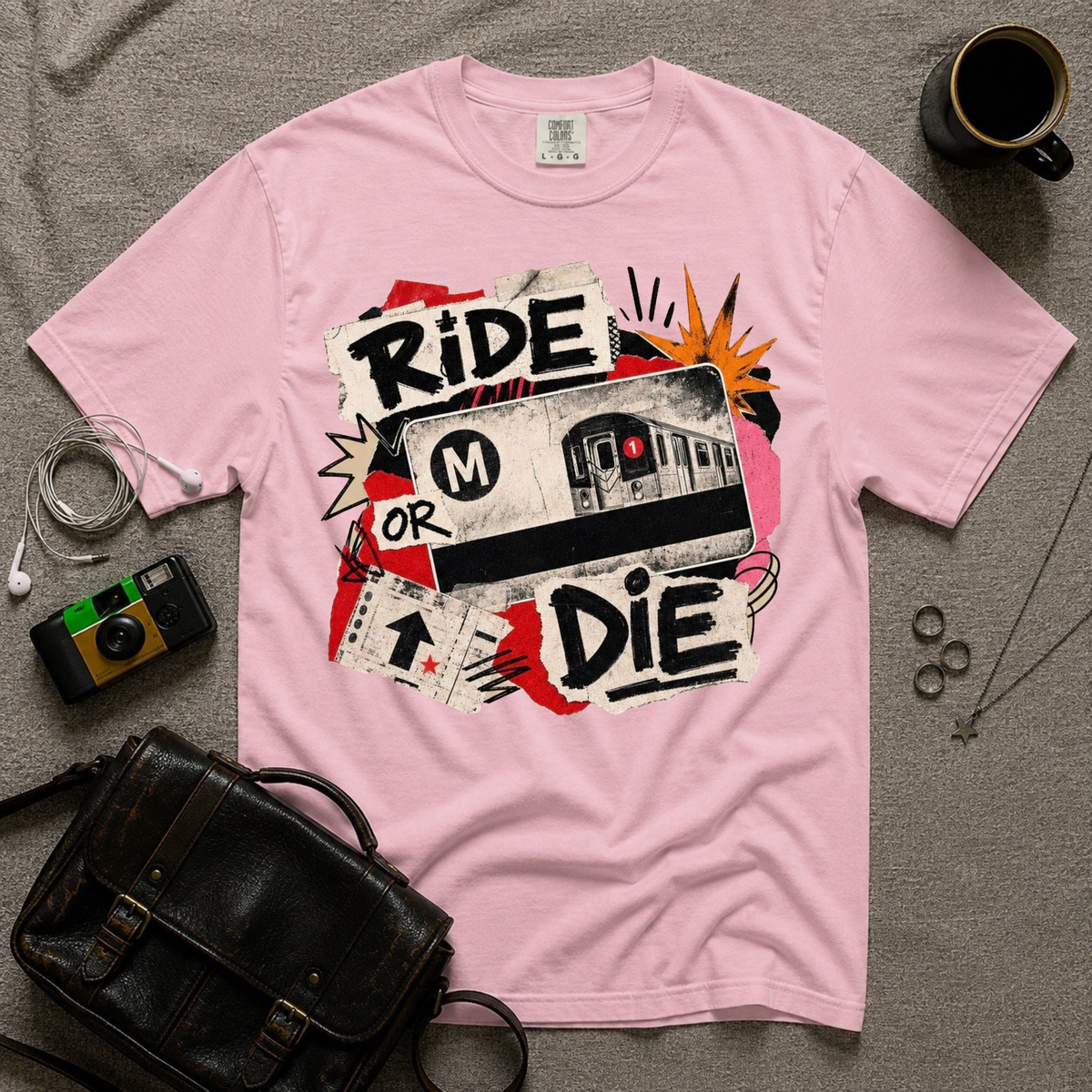 Ride or Die Subway T-Shirt
