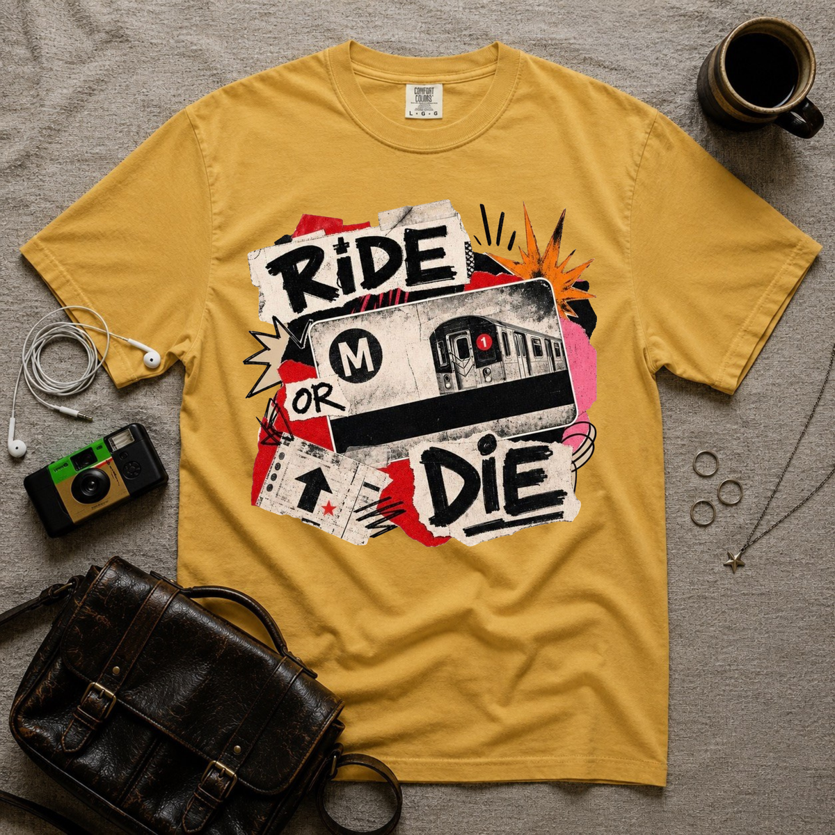 Ride or Die Subway T-Shirt