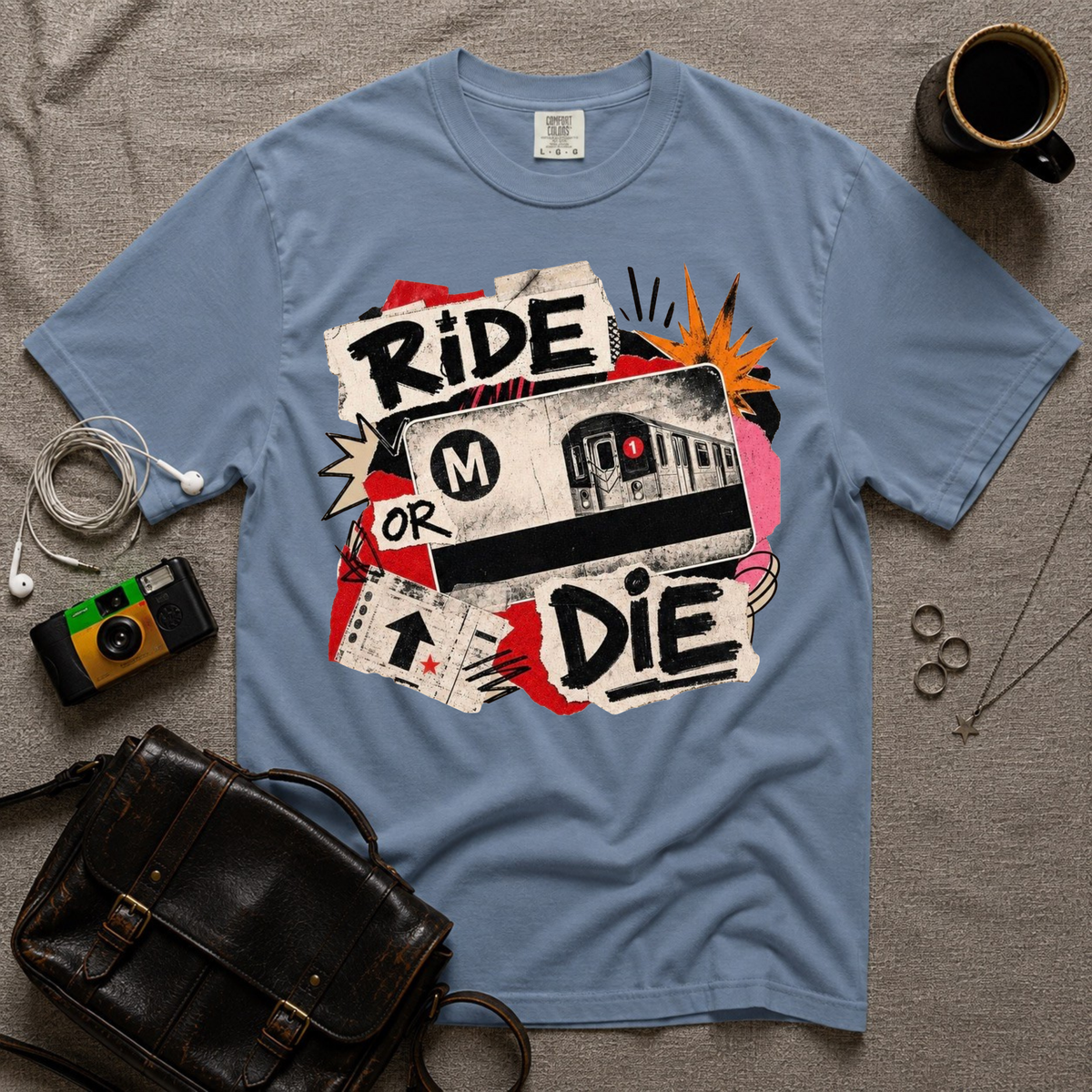 Ride or Die Subway T-Shirt