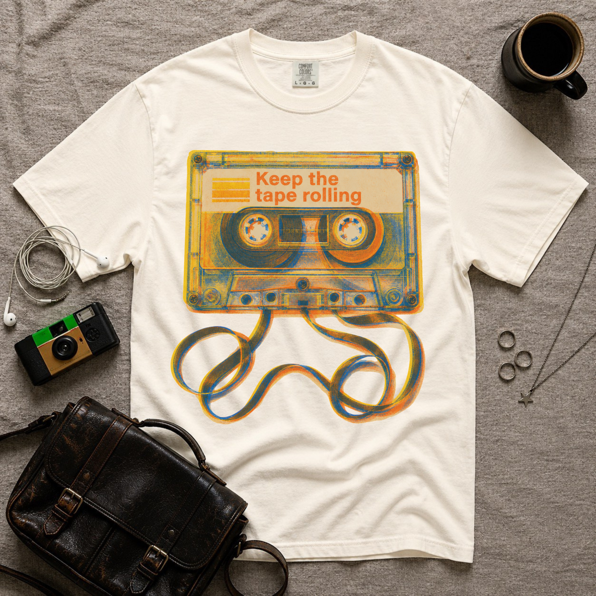 Tape Rolling T-Shirt