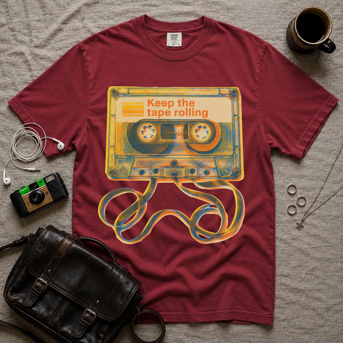 Tape Rolling T-Shirt