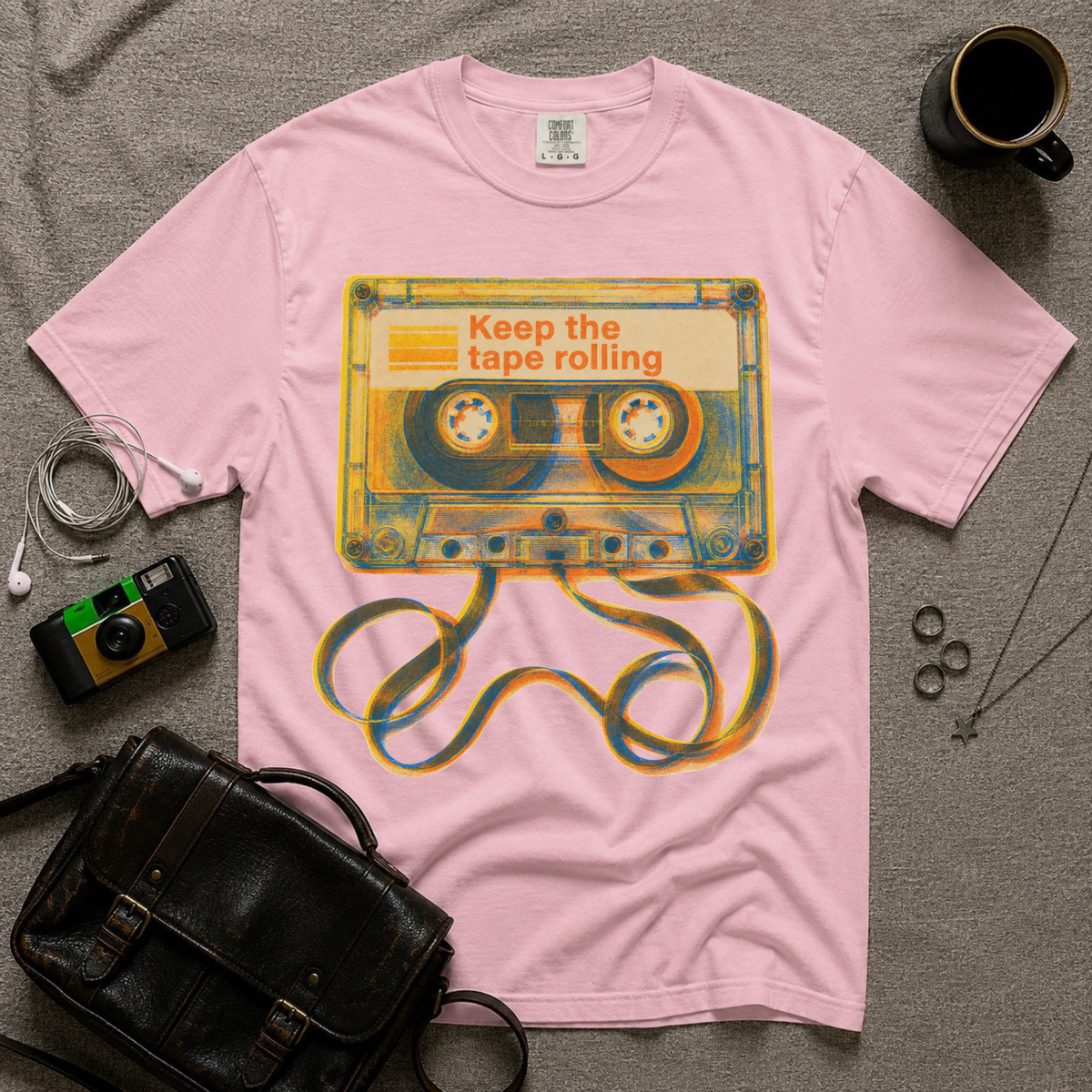 Tape Rolling T-Shirt