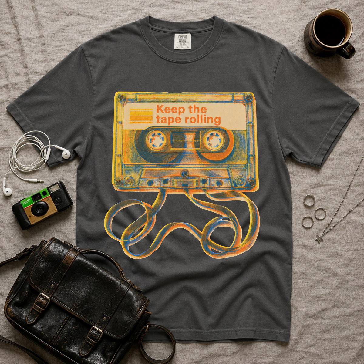 Tape Rolling T-Shirt