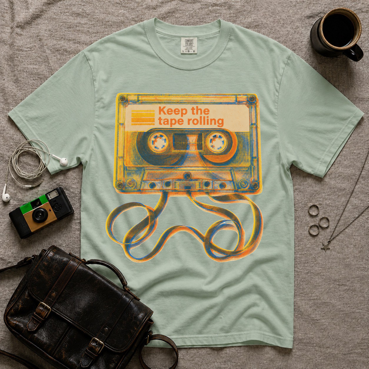 Tape Rolling T-Shirt