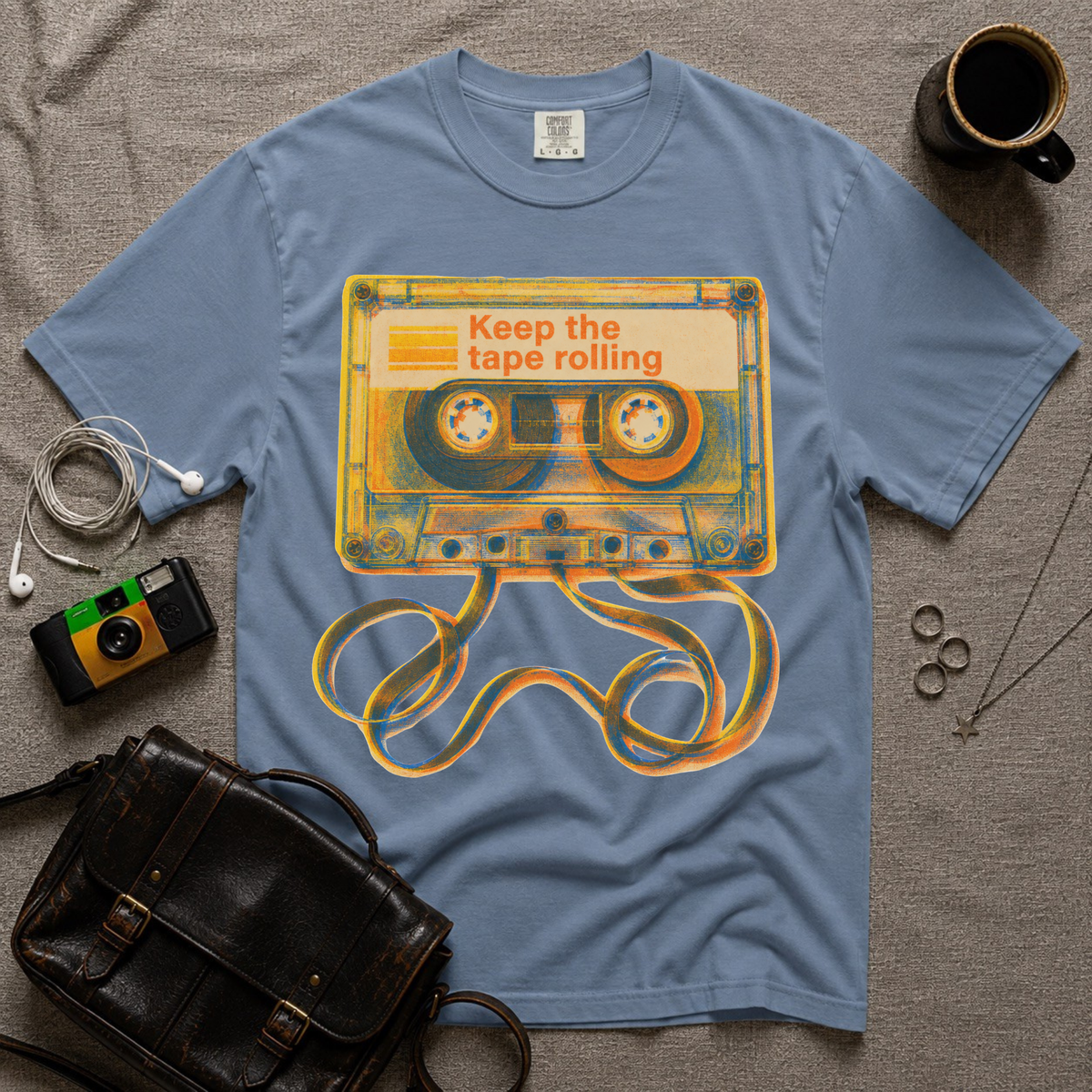 Tape Rolling T-Shirt