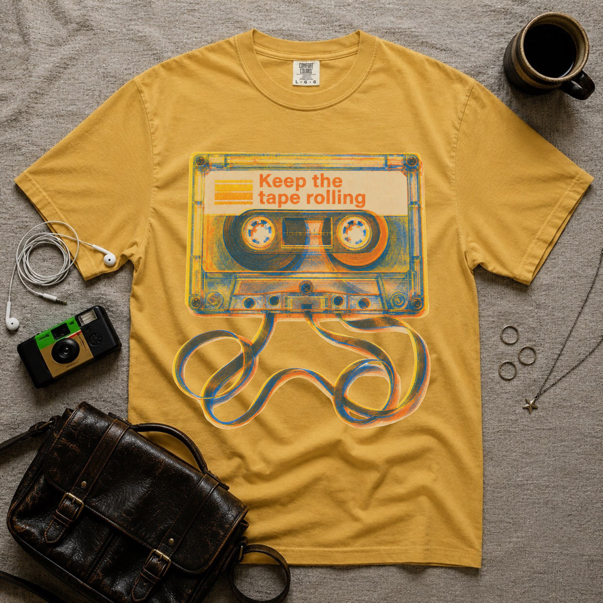 Tape Rolling T-Shirt