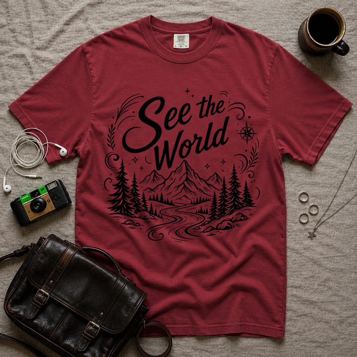 See The World T-Shirt