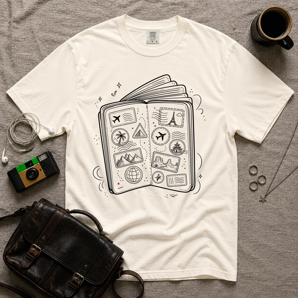 Passport Pages T-Shirt