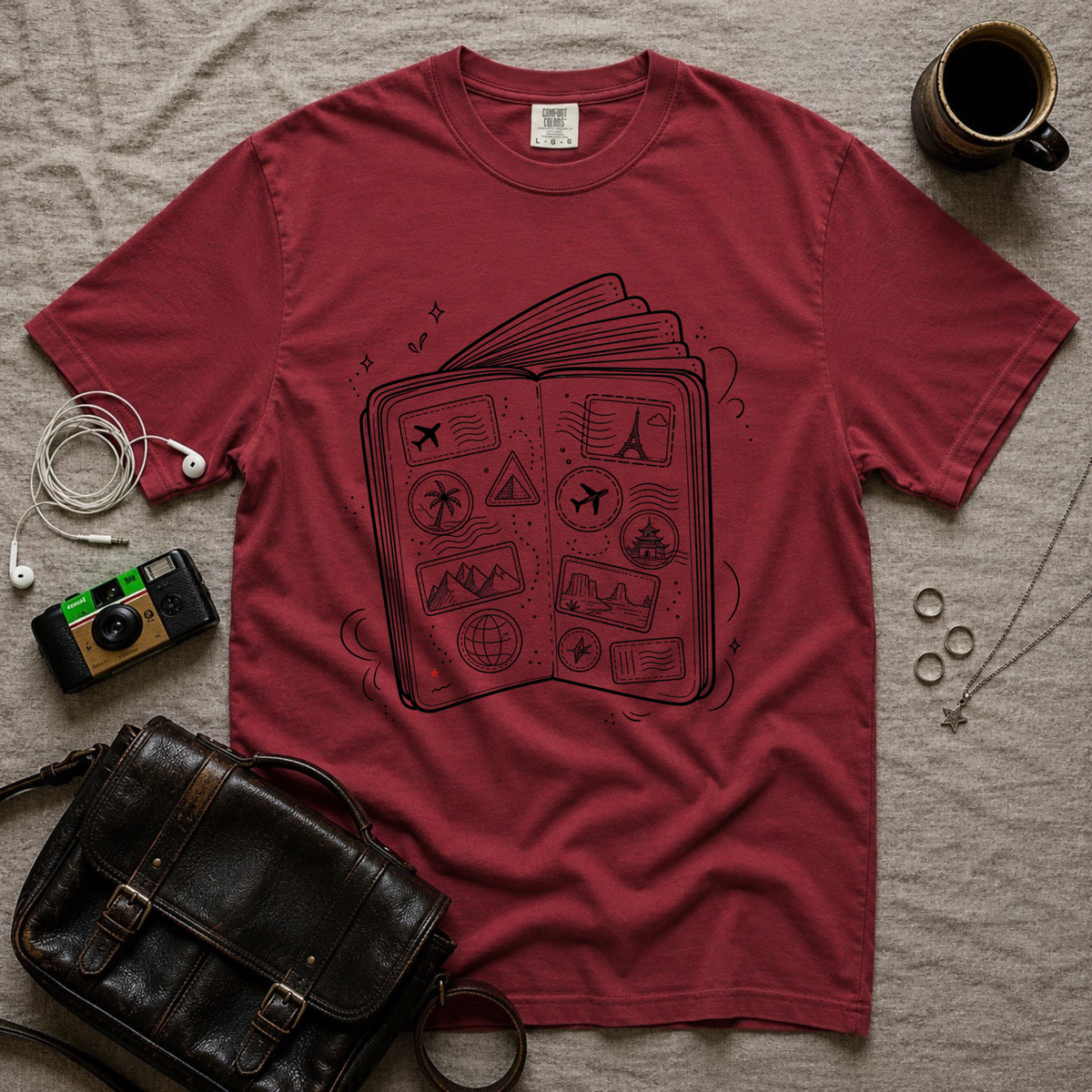 Passport Pages T-Shirt