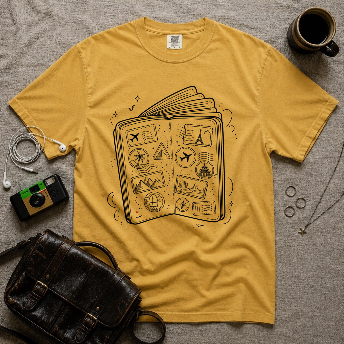 Passport Pages T-Shirt