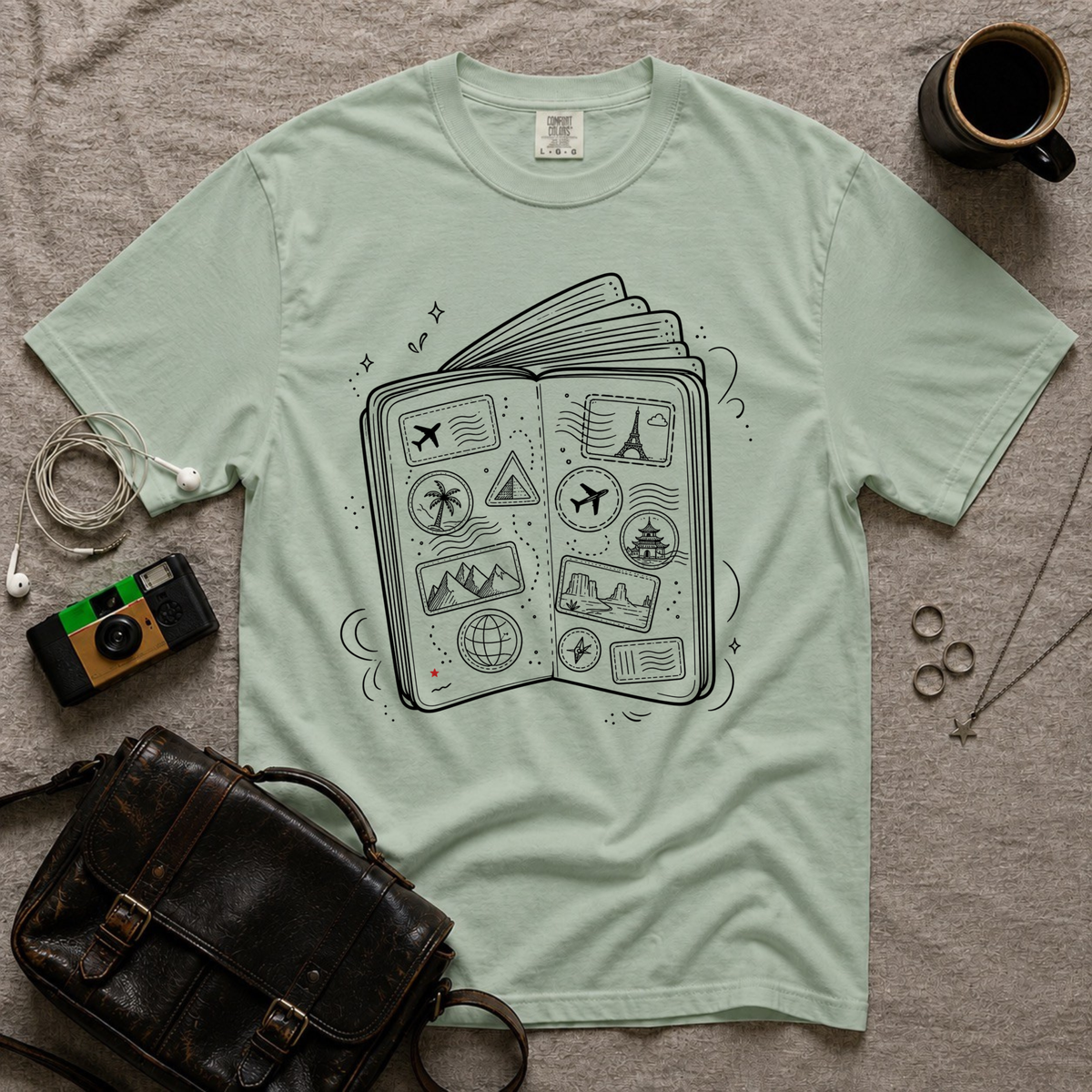 Passport Pages T-Shirt