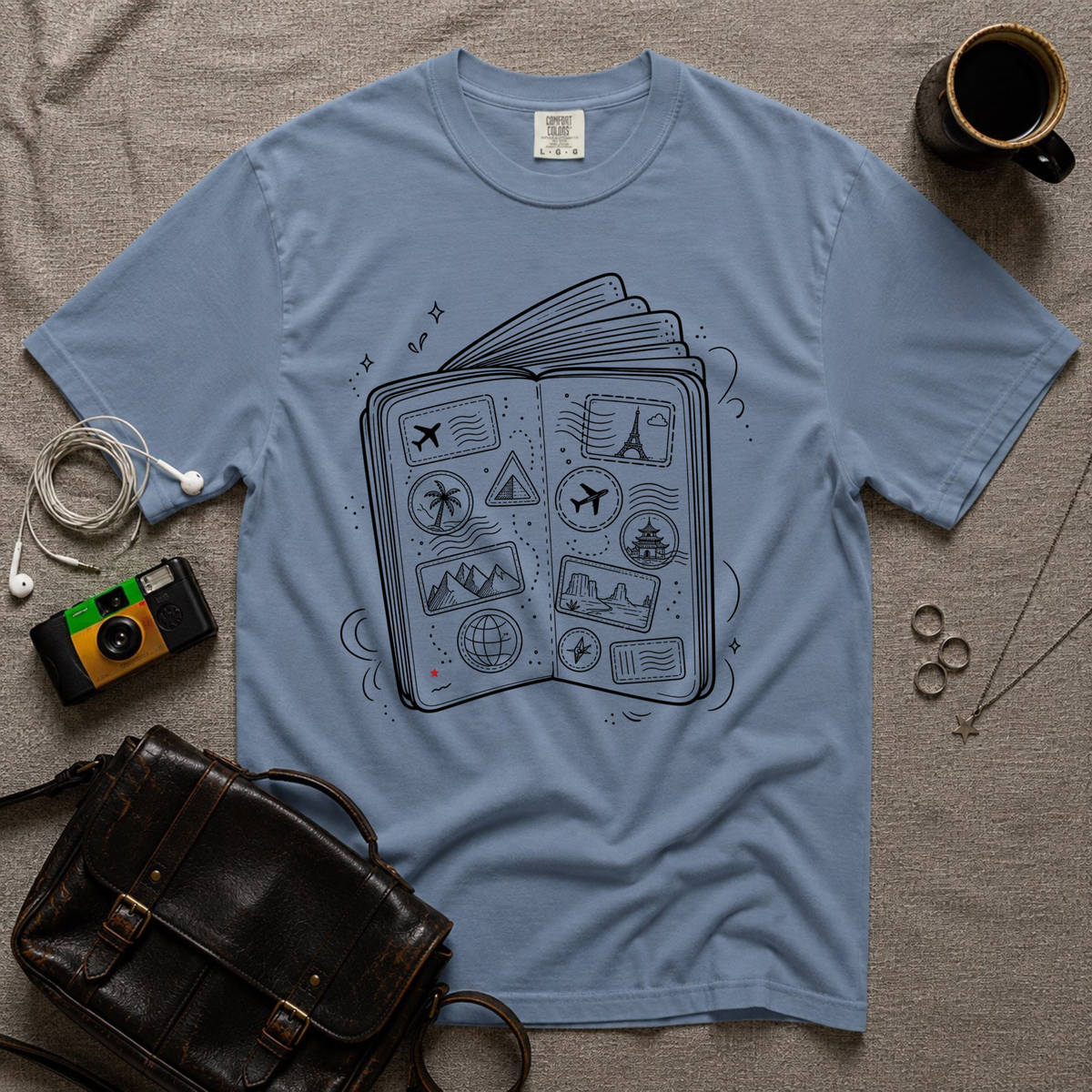 Passport Pages T-Shirt