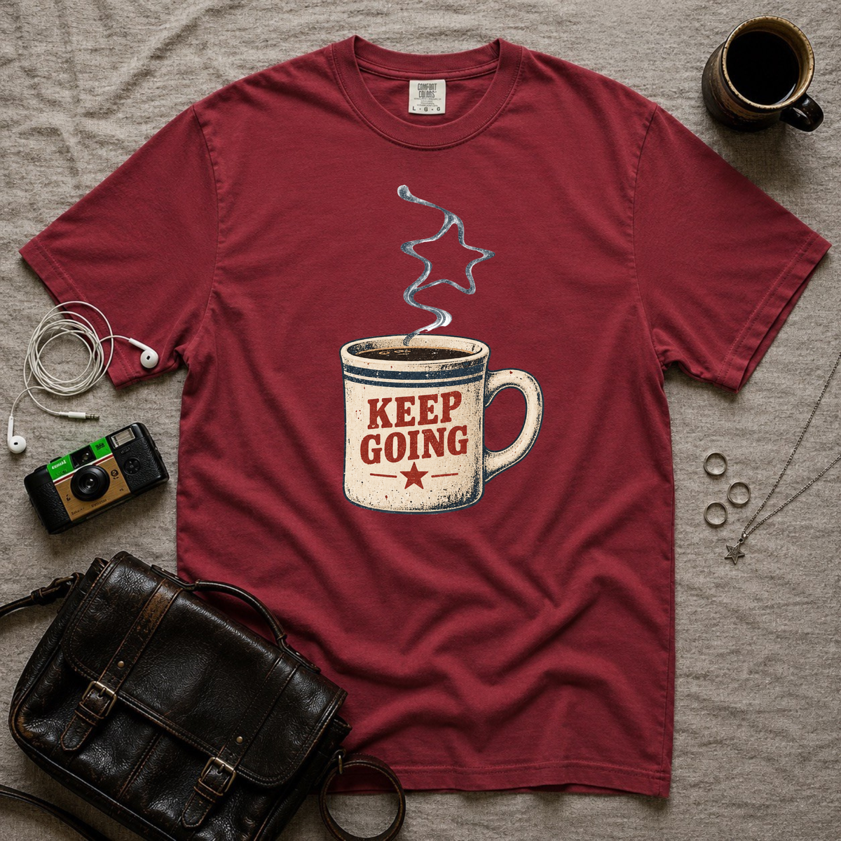Keep Going Coffee Mug T‑Shirt