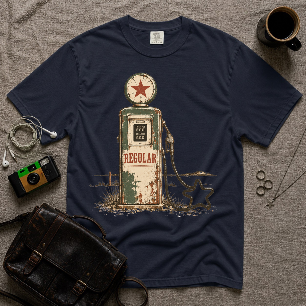Vintage Gas Pump T-Shirt