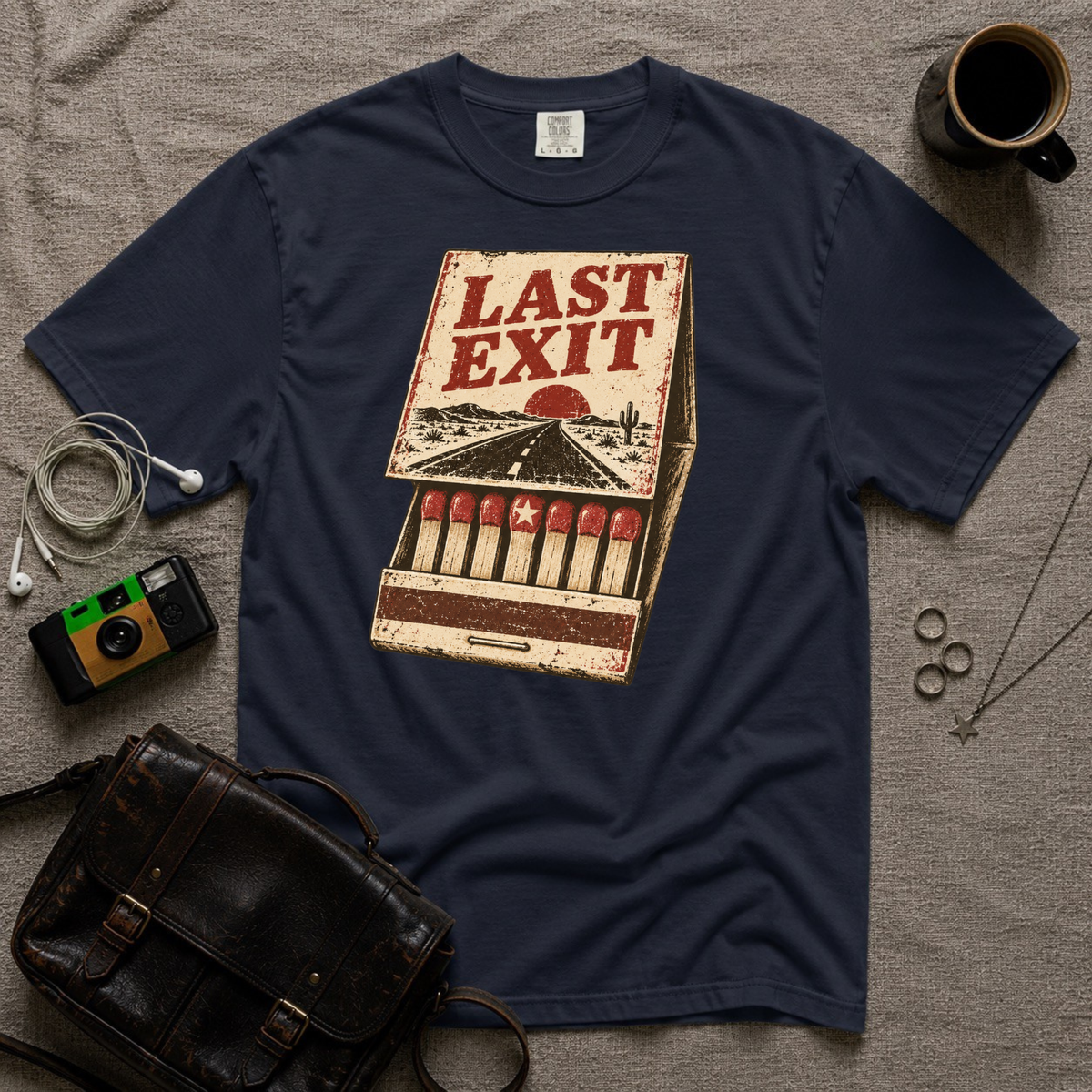 Last Exit Matchbox T-Shirt