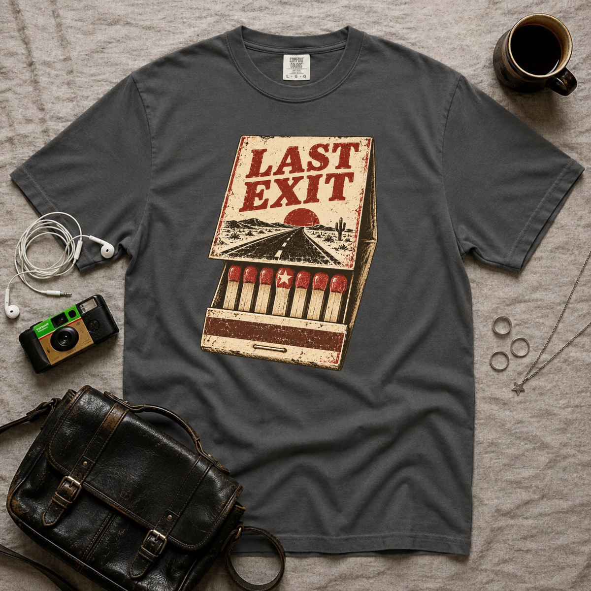 Last Exit Matchbox T-Shirt