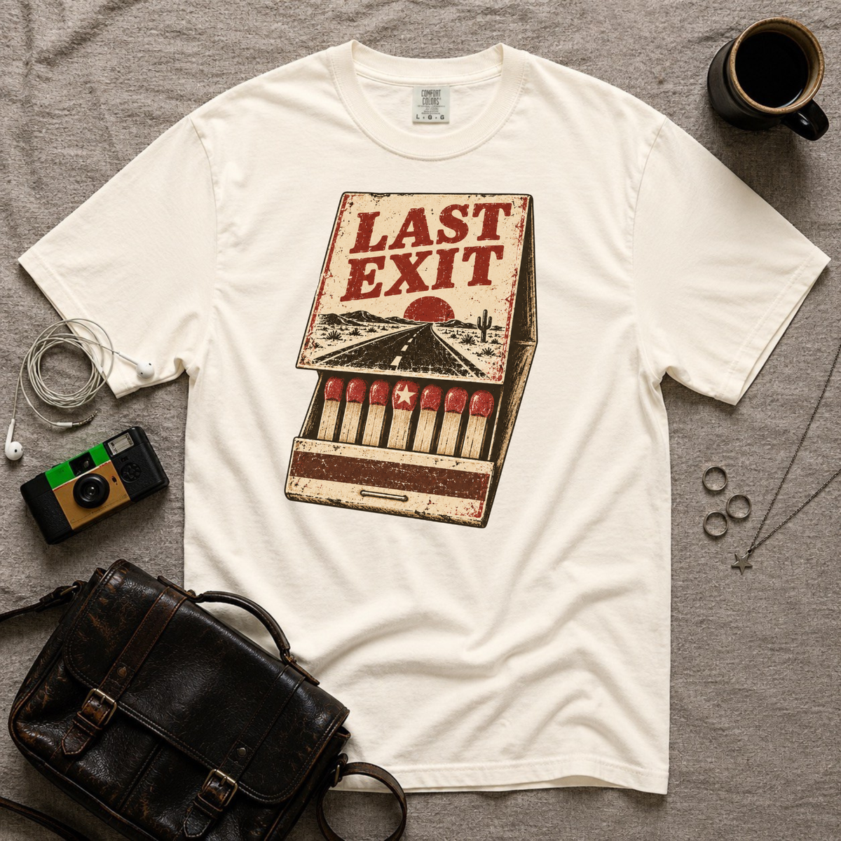 Last Exit Matchbox T-Shirt