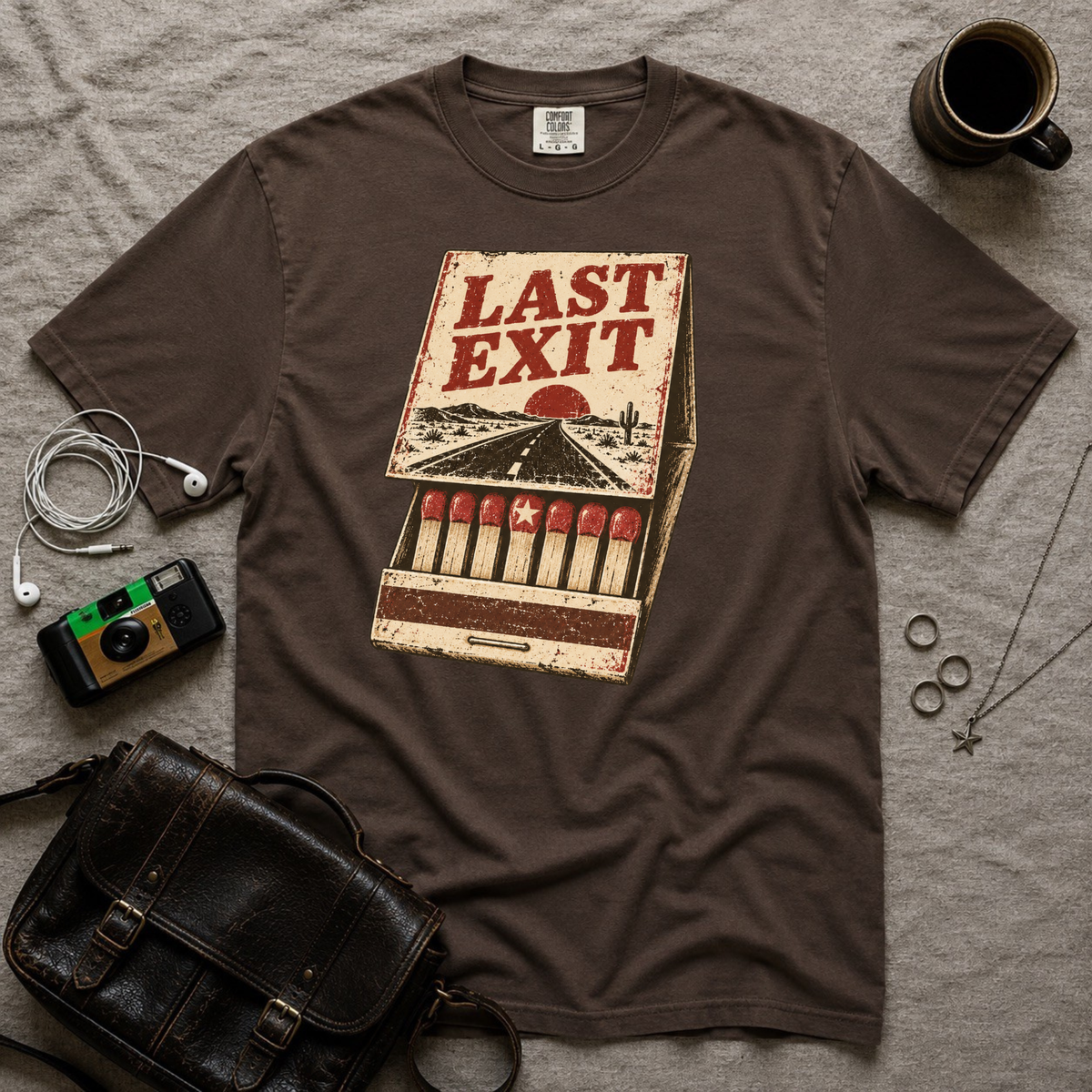 Last Exit Matchbox T-Shirt
