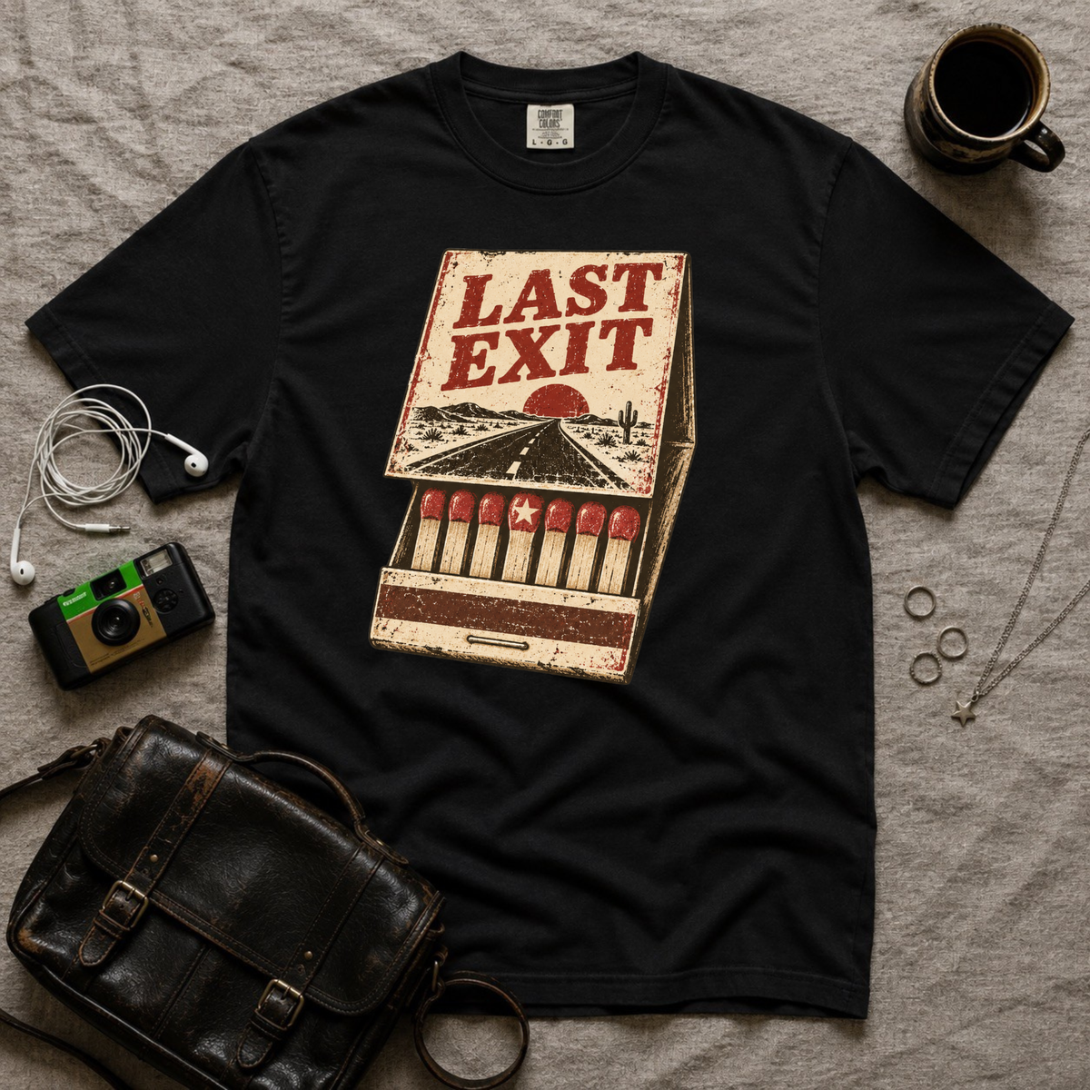 Last Exit Matchbox T-Shirt