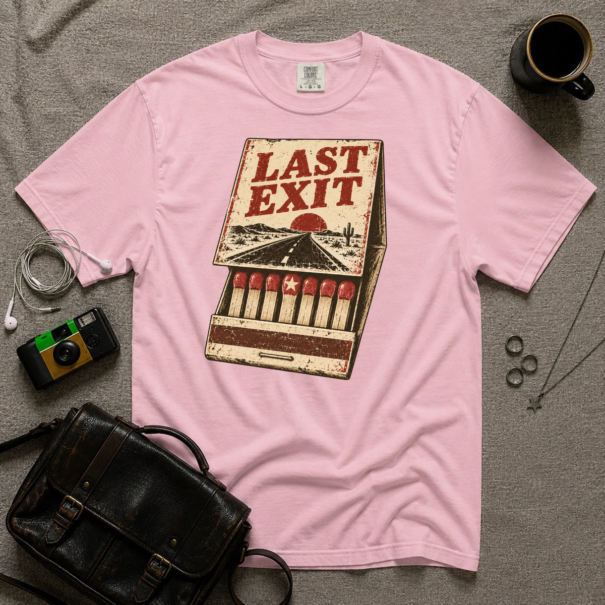 Last Exit Matchbox T-Shirt