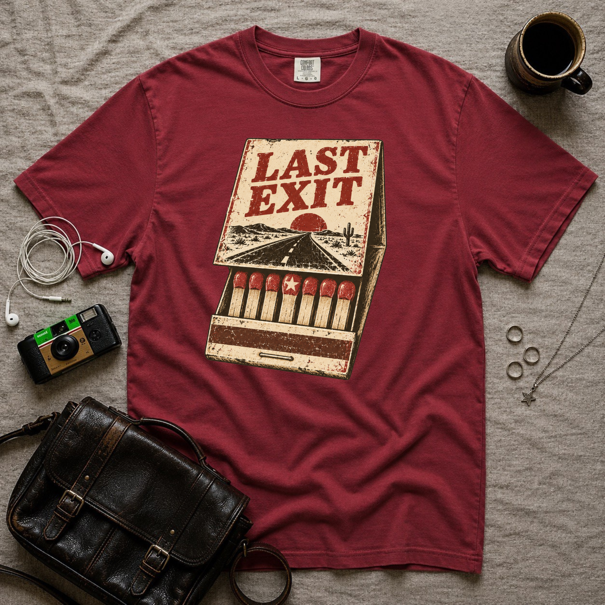 Last Exit Matchbox T-Shirt