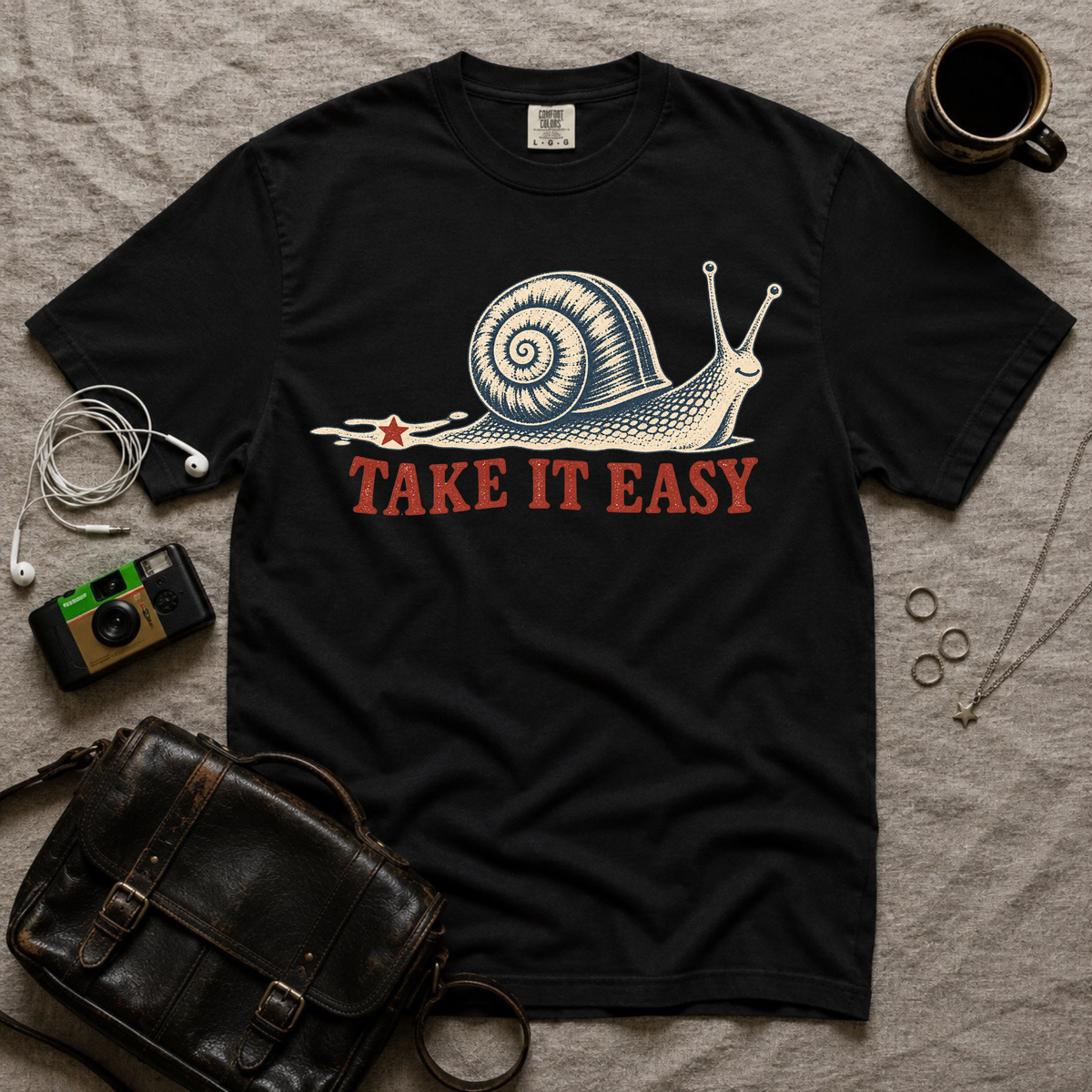 Take It Easy Snail T-Shirt