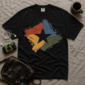 Vintage Brushstroke Star T-Shirt