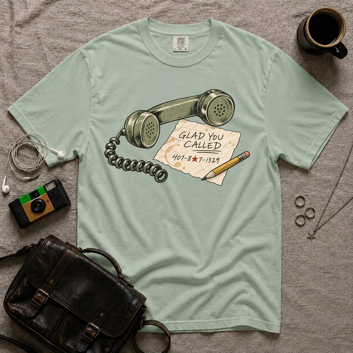 Vintage Phone T‑Shirt